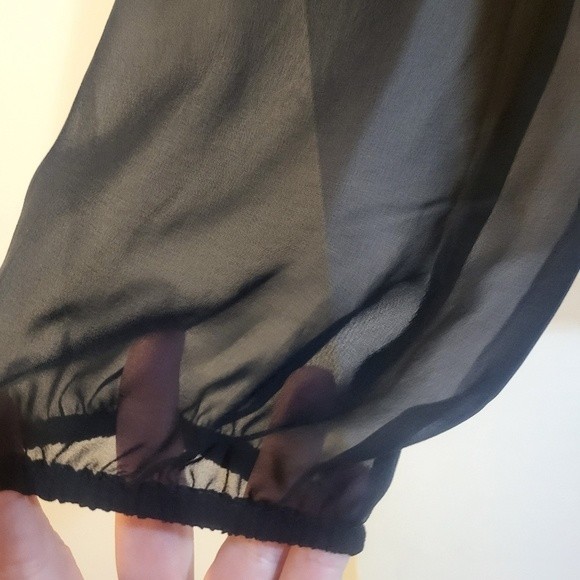 Express Black Blouse Y2K - Picture 6 of 10